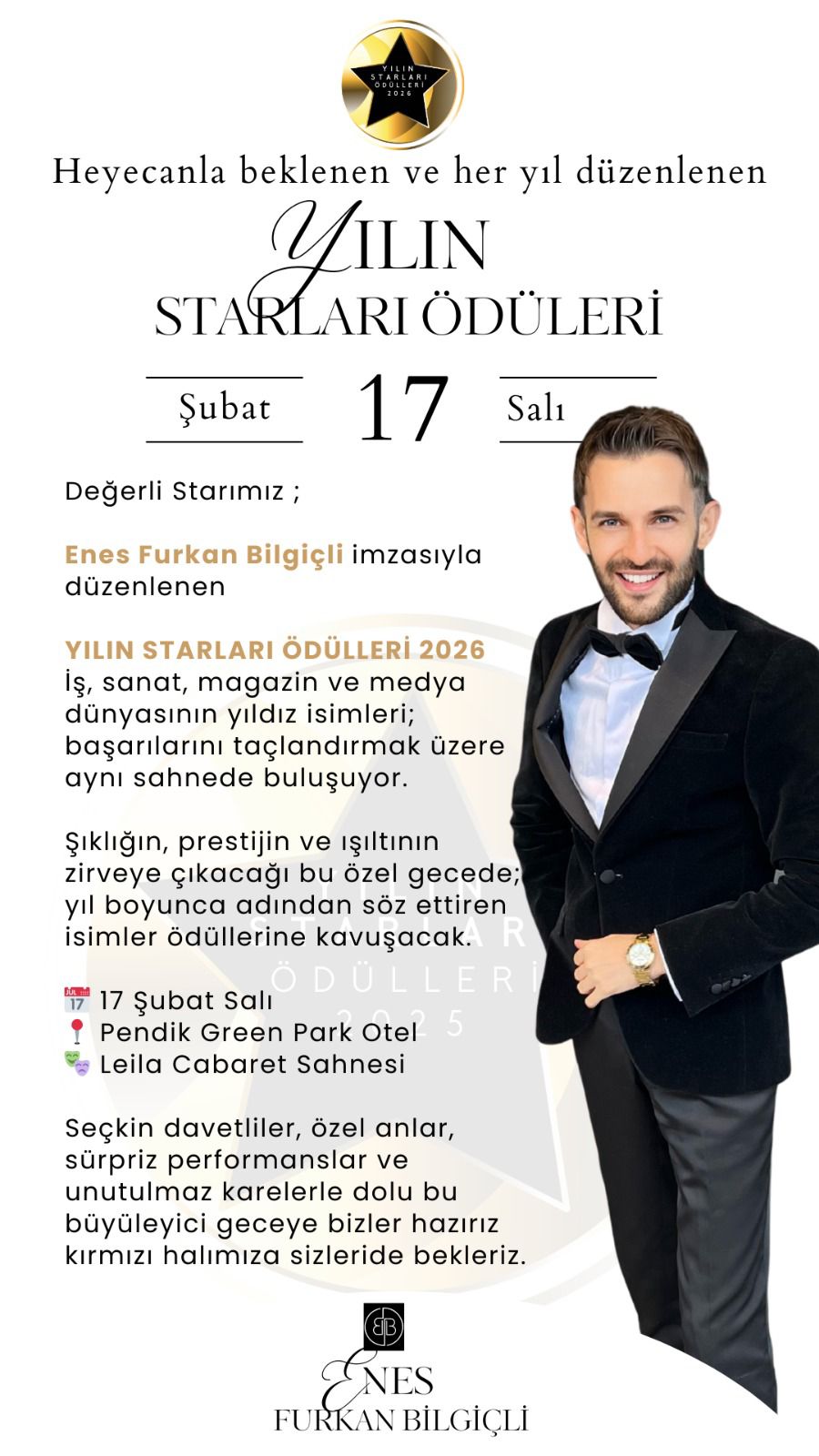 UÇANKUŞ MAGAZİN | Yılın Starları Ödül Töreni