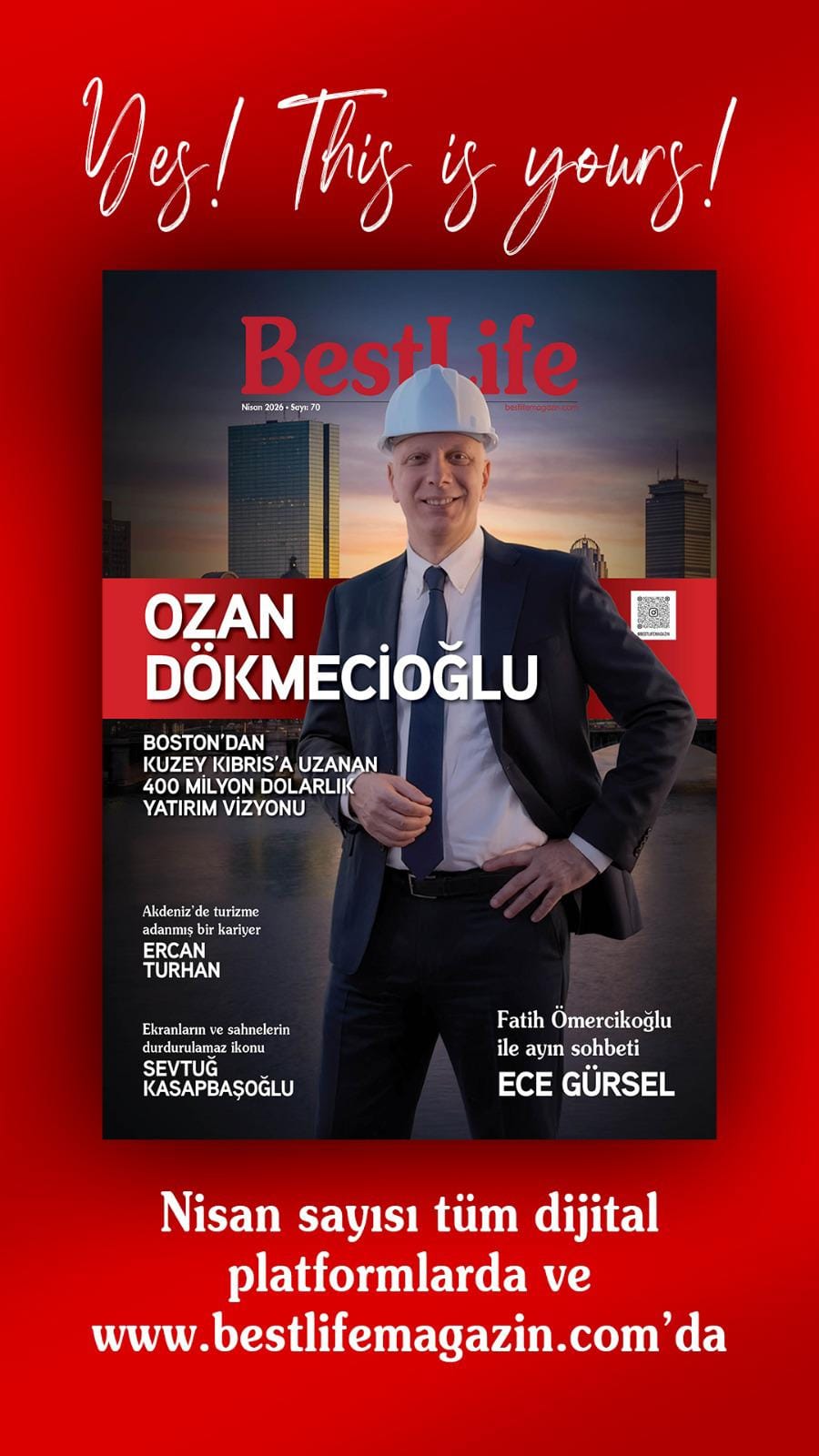 UÇANKUŞ MAGAZİN | Best life Nisan sayısı çıktı UÇANKUŞ MAGAZİN | Best life Nisan sayısı çıktı