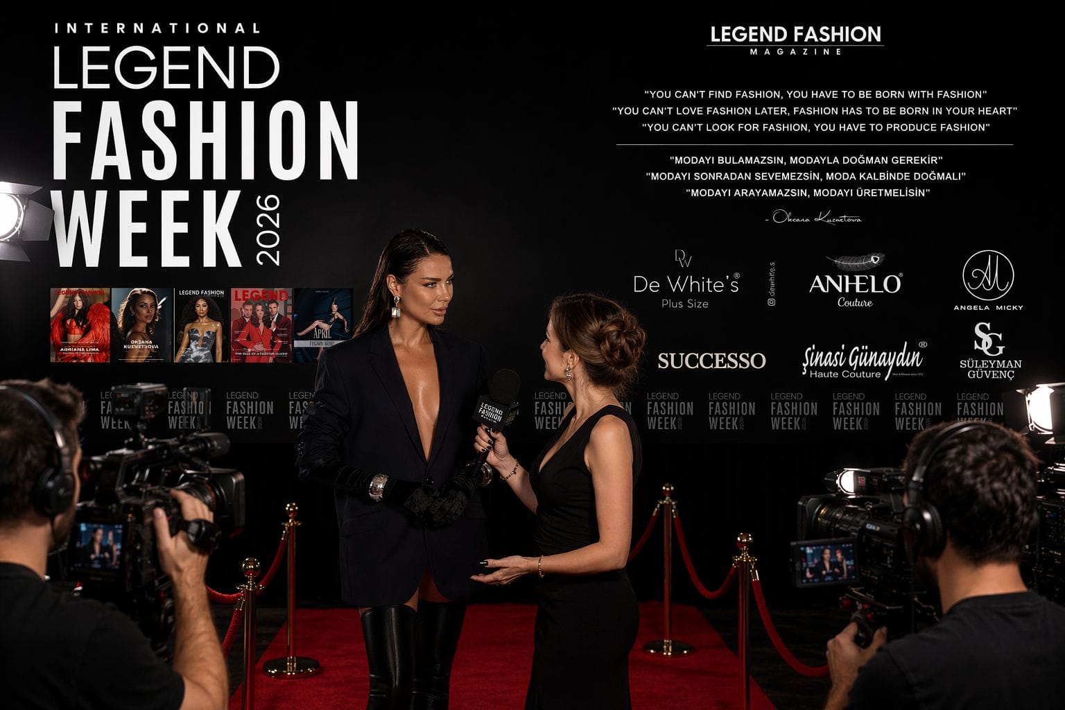 UÇANKUŞ MAGAZİN|Legend Fashion Week: Doğu ile Batının Buluştuğu Uluslararası Moda Sahnesi